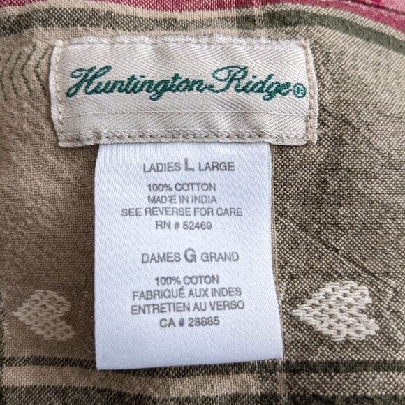HUNTINGTON Ridge Vintage button down top - Picture 4 of 8